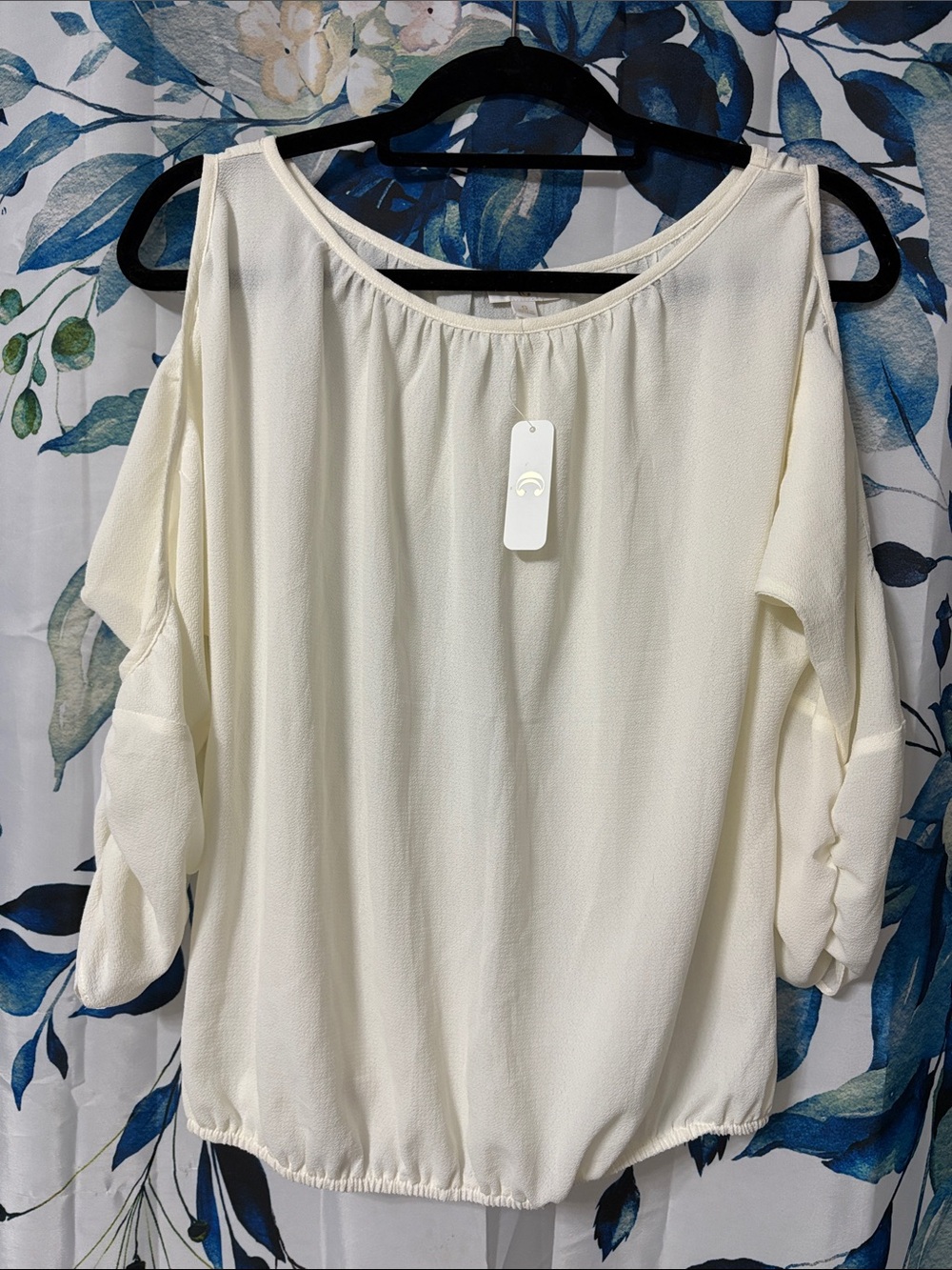 Cold-Shoulder Blouse